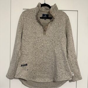 Simply Southern Heather Gray Knit Pullover